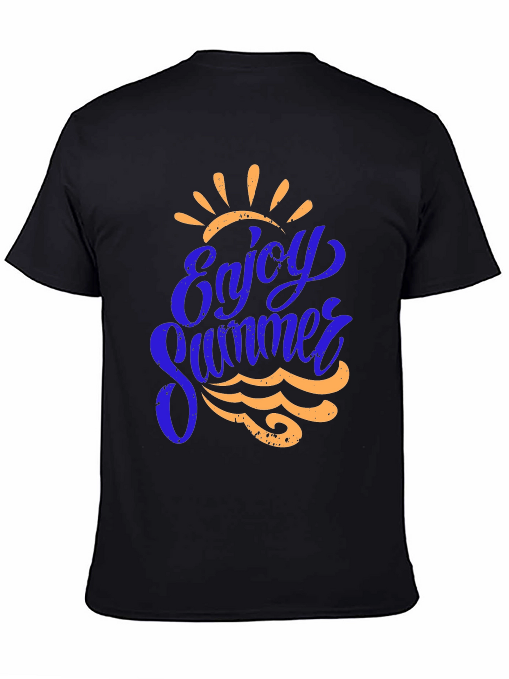 Enjoy Summer Graphic Tee - Black