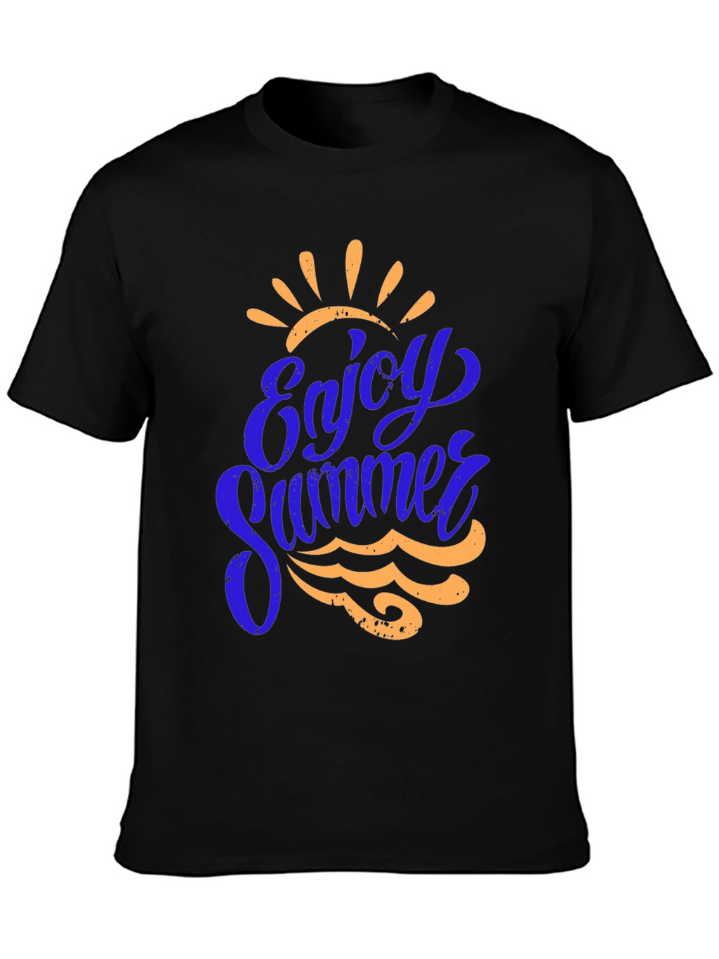 Enjoy Summer Graphic Tee - Black