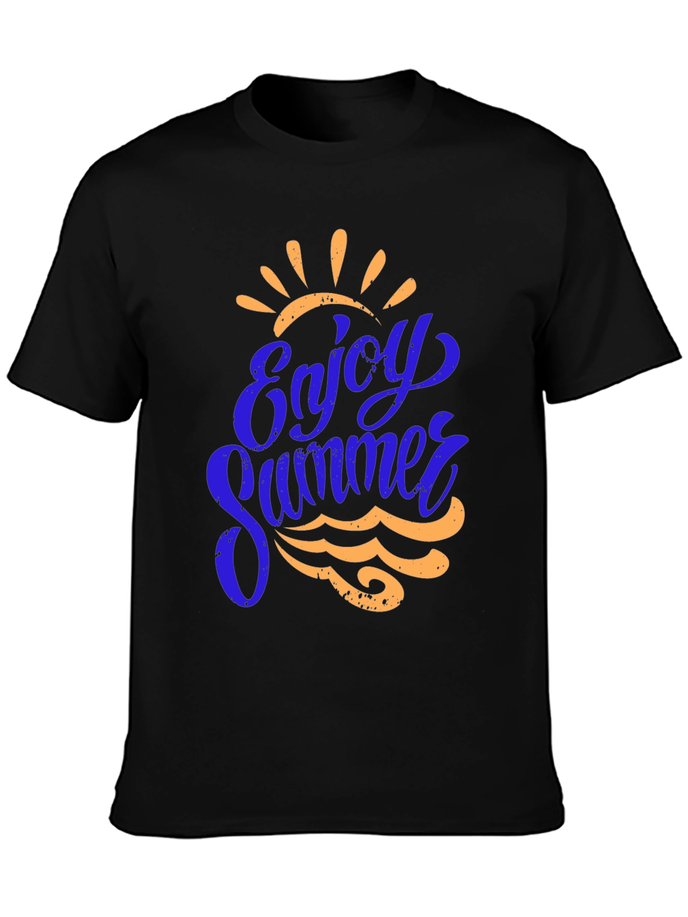 Enjoy Summer Graphic Tee - Black