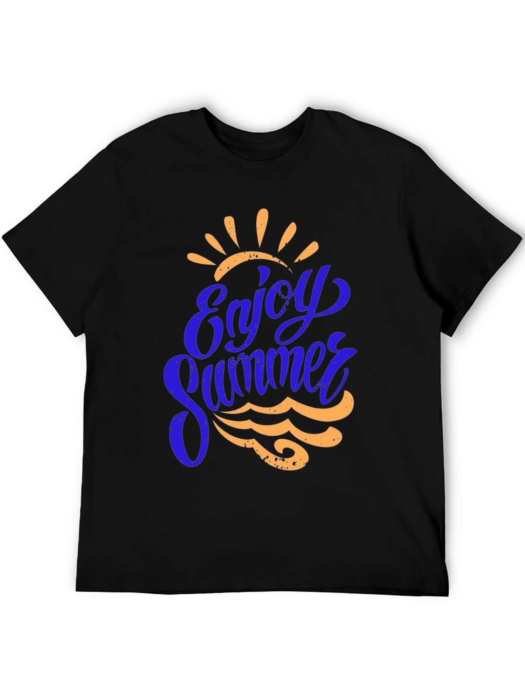 Enjoy Summer Graphic Tee - Black