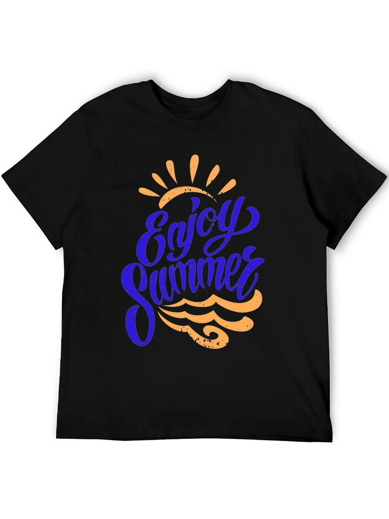 Enjoy Summer Graphic Tee - Black