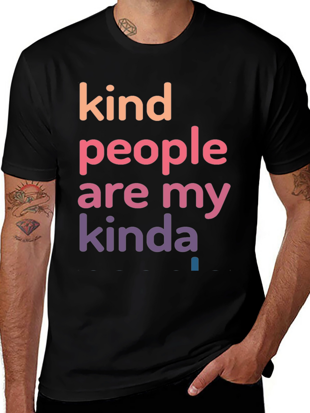 Kind People Graphic T-Shirt