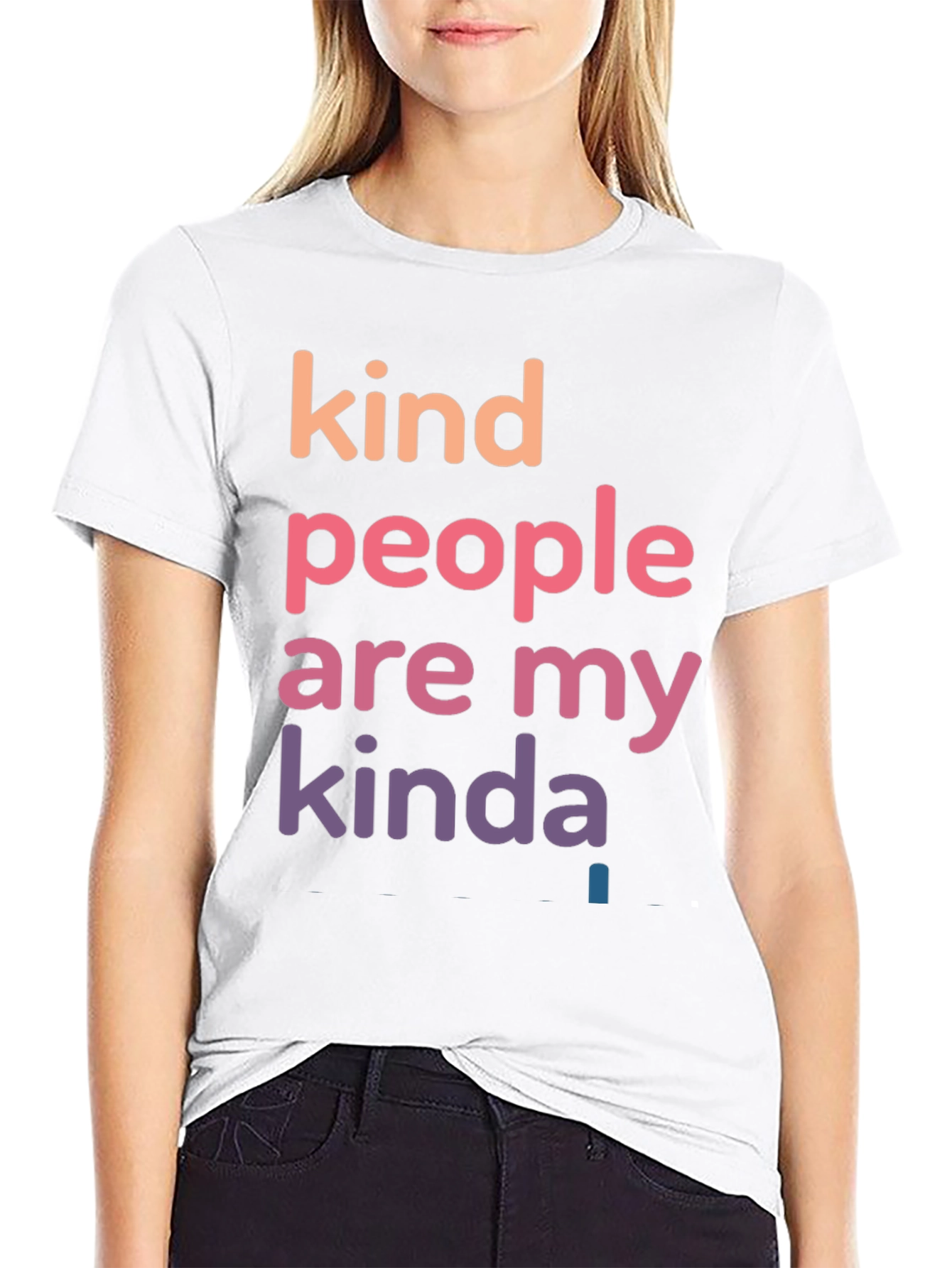 Kind People Graphic T-Shirt