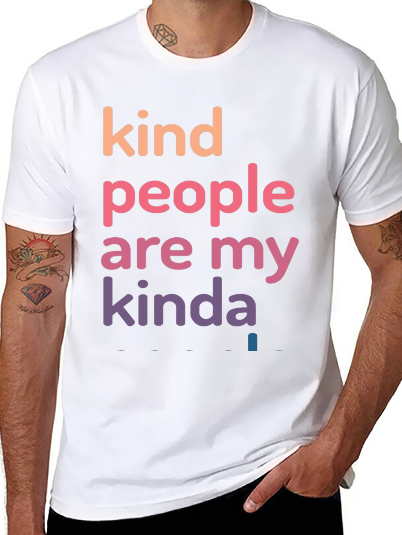 Kind People Graphic T-Shirt
