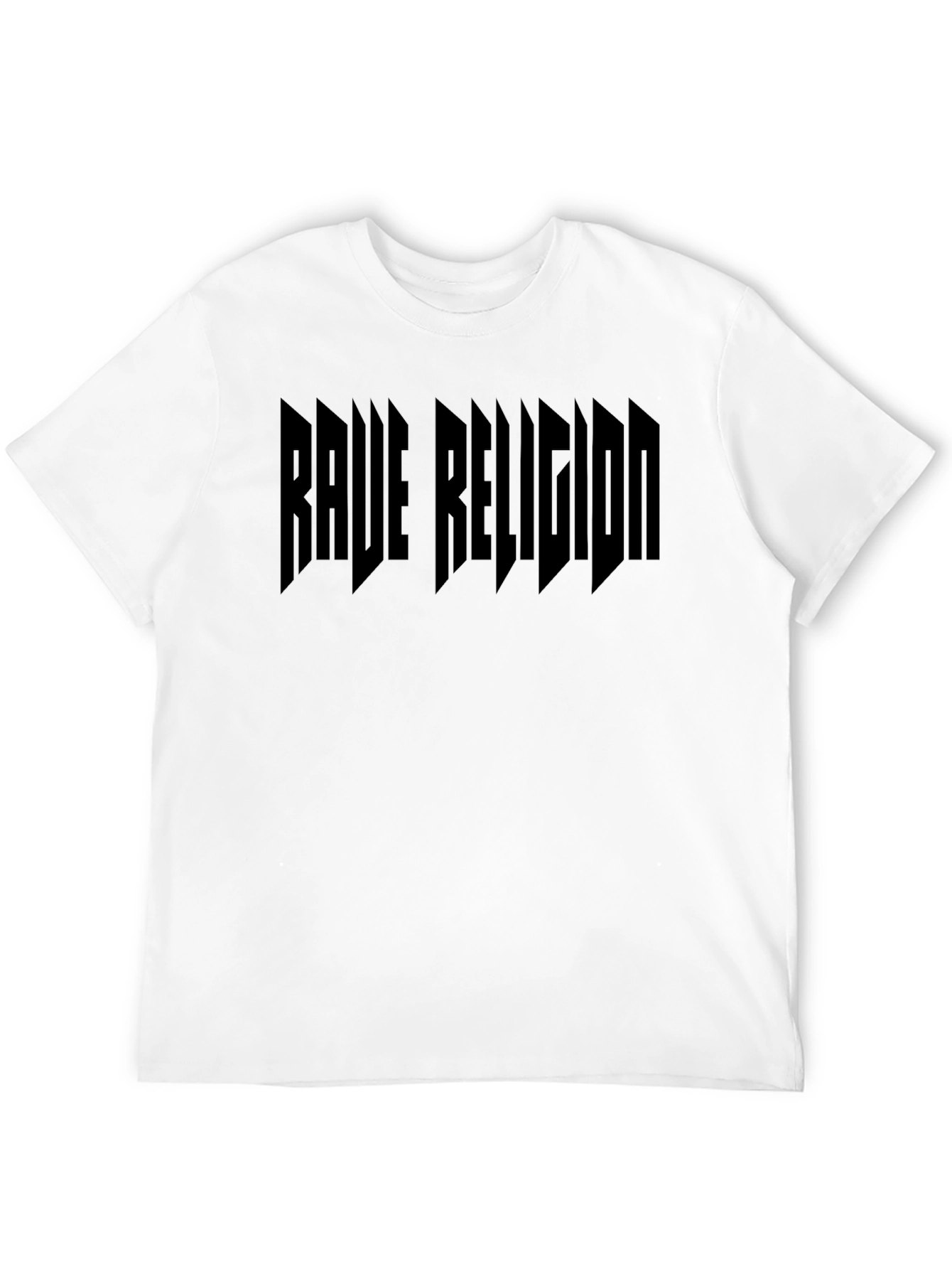 Rave Religion Black Graphic T-Shirt
