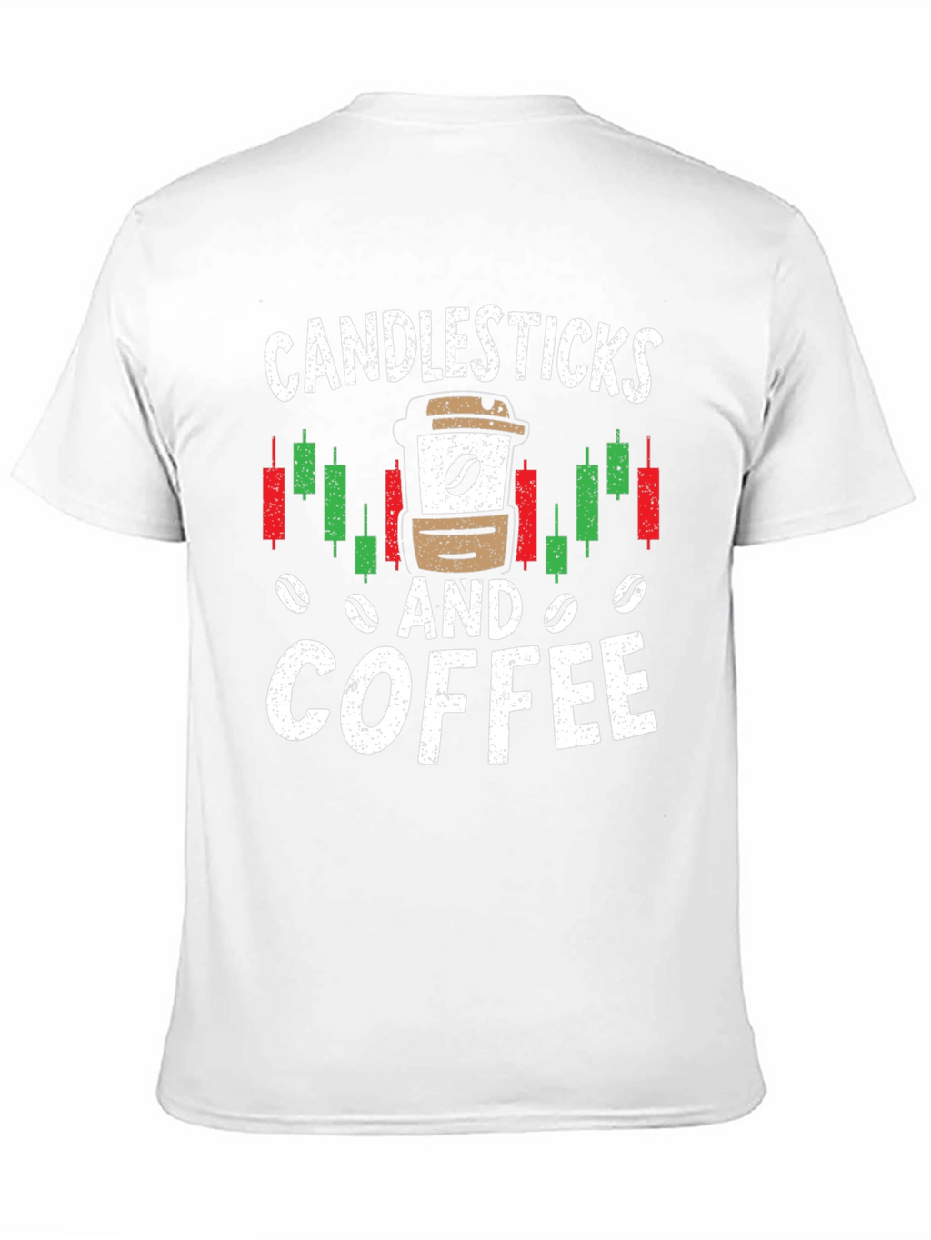 Candlesticks and Coffee Graphic T-Shirt