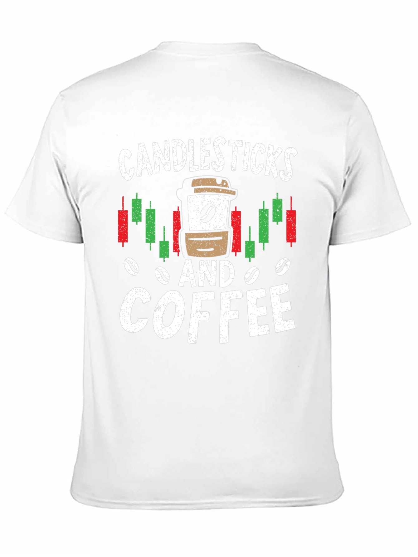 Candlesticks and Coffee Graphic T-Shirt