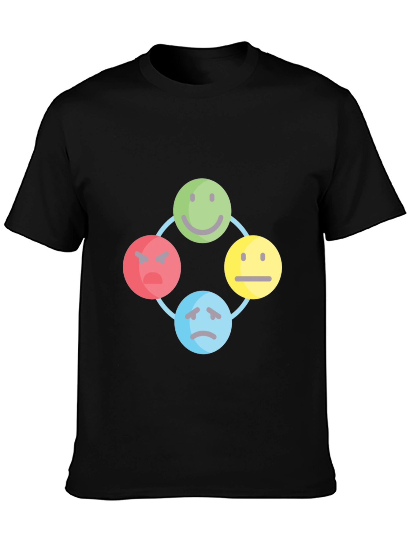 Mood Cycle Graphic Tee - Express Yourself!