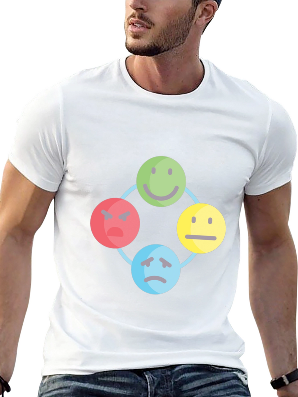 Mood Cycle Graphic Tee - Express Yourself!
