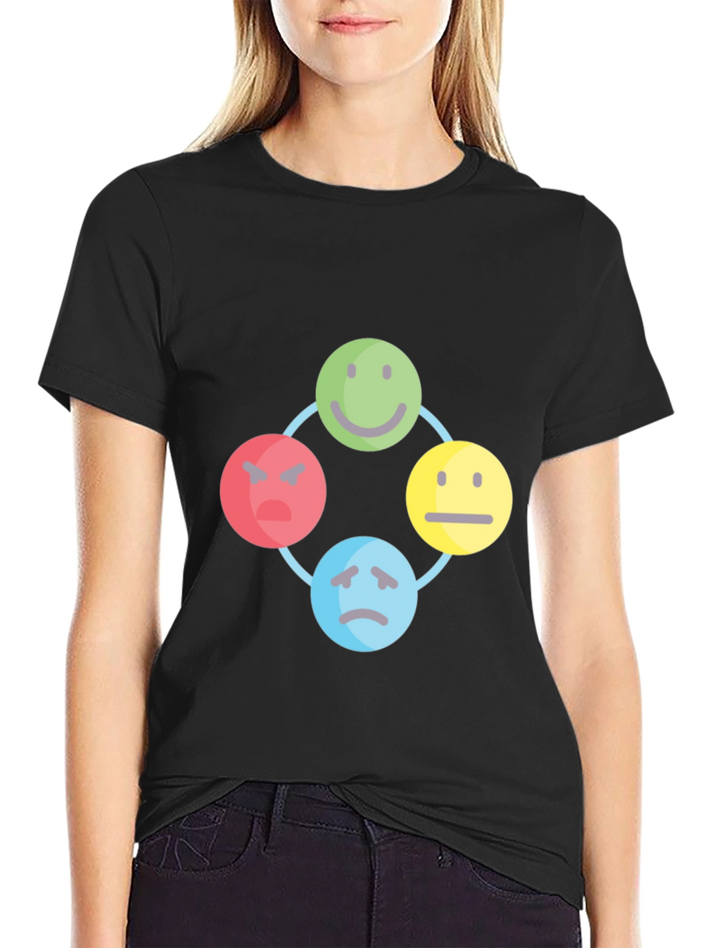 Mood Cycle Graphic Tee - Express Yourself!