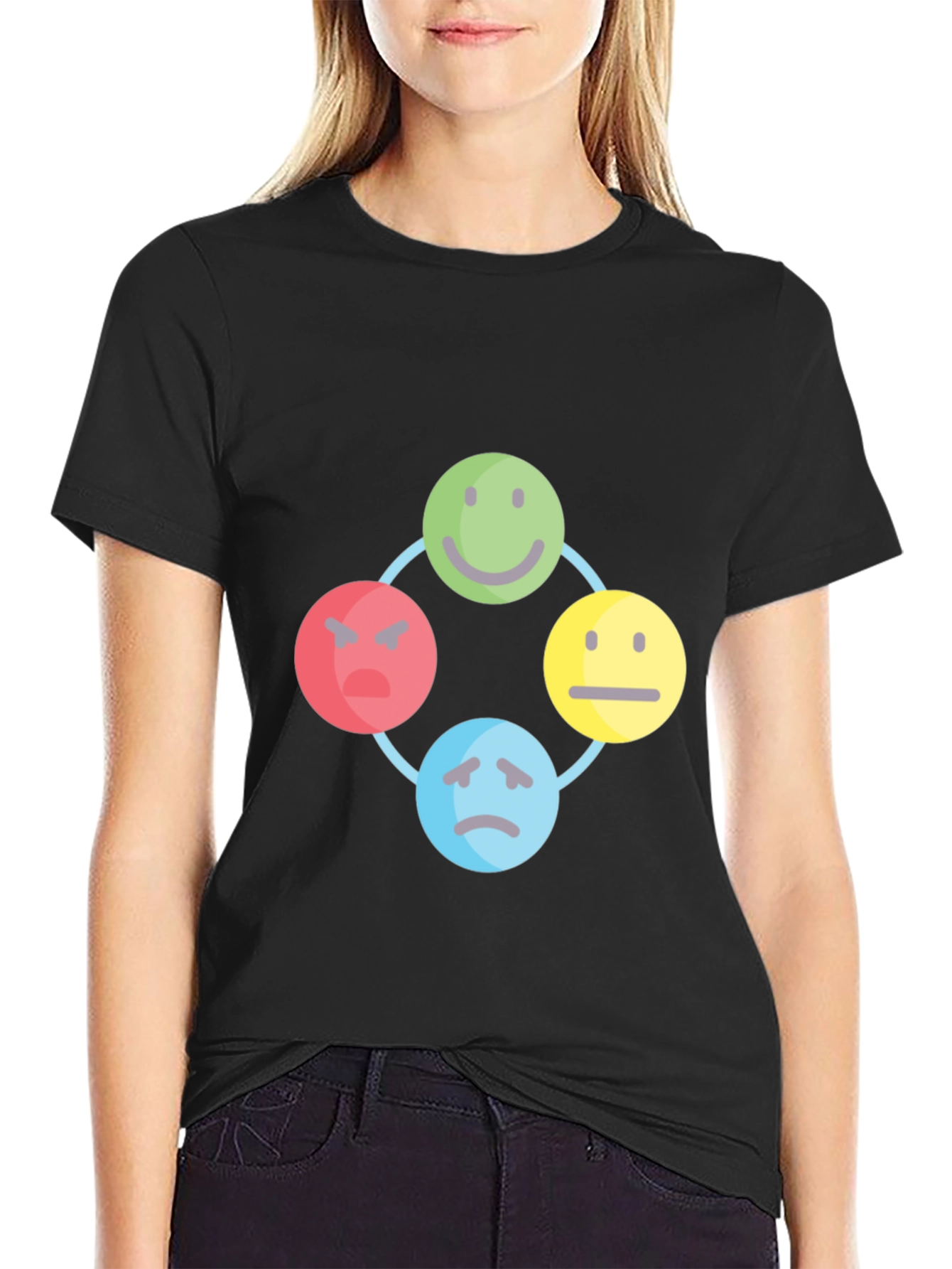 Mood Cycle Graphic Tee - Express Yourself!