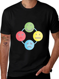 Mood Cycle Graphic Tee - Express Yourself!