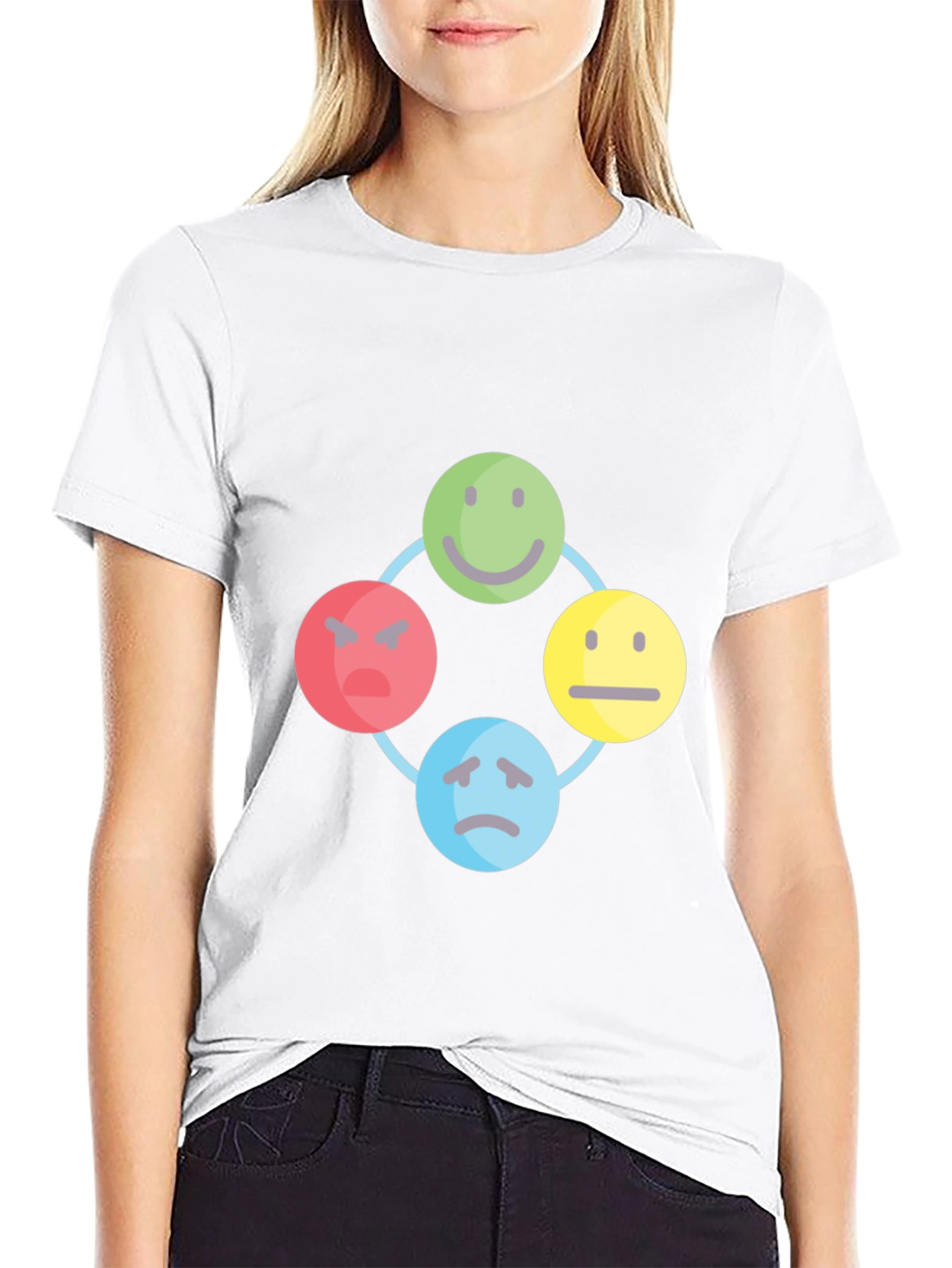 Mood Cycle Graphic Tee - Express Yourself!