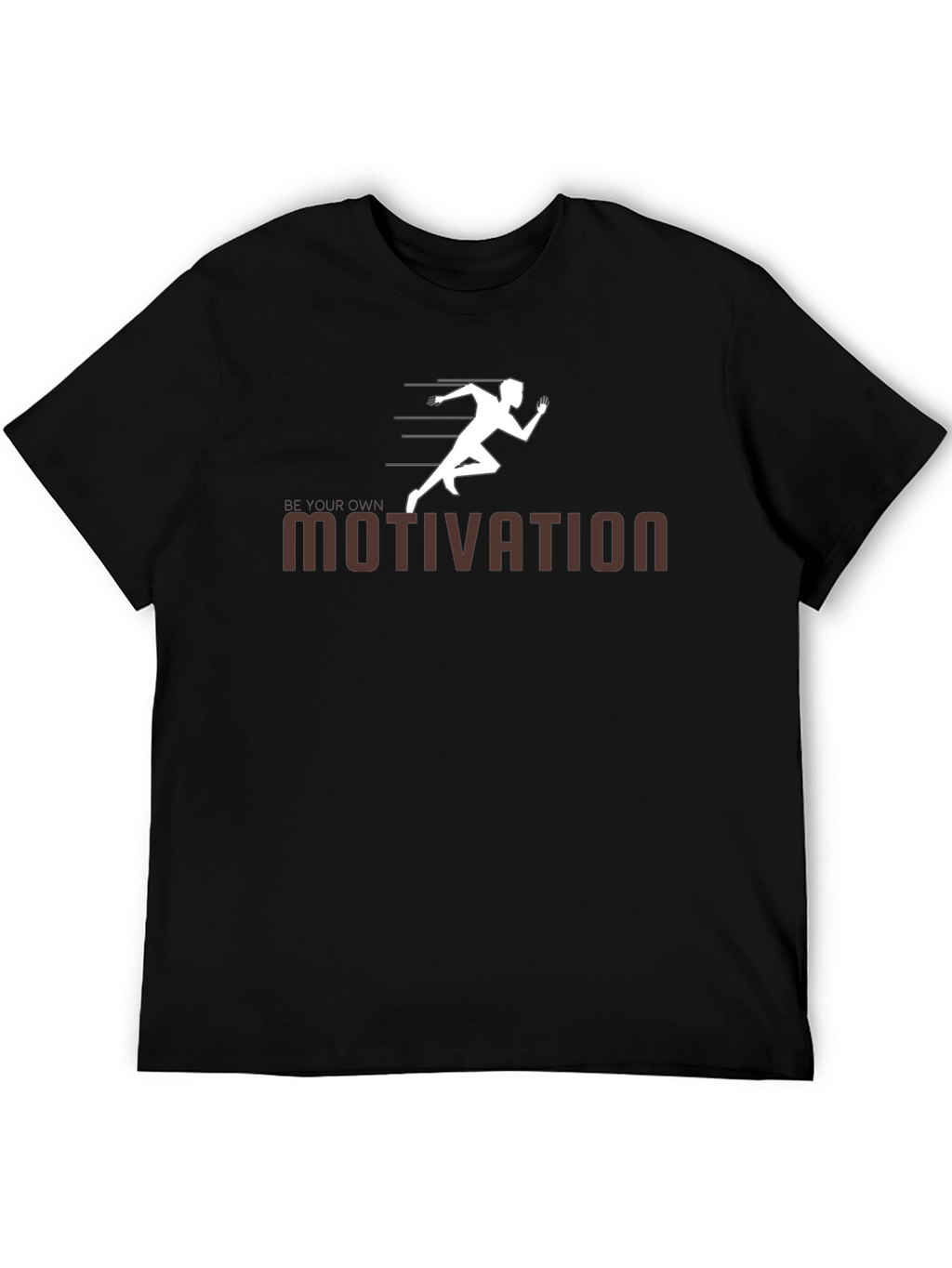 Motivation Black T-Shirt - Be Your Own Inspiration