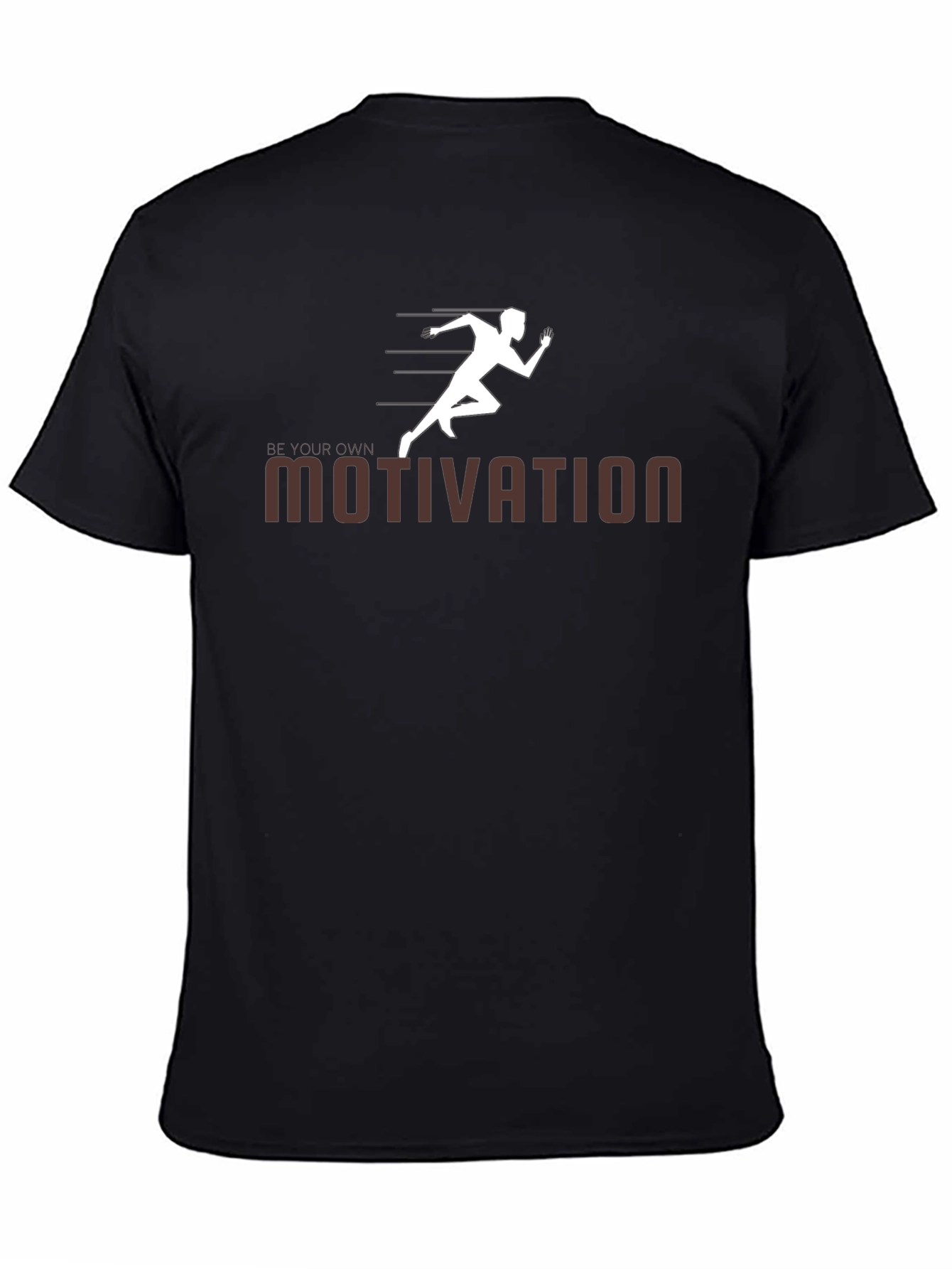 Motivation Black T-Shirt - Be Your Own Inspiration