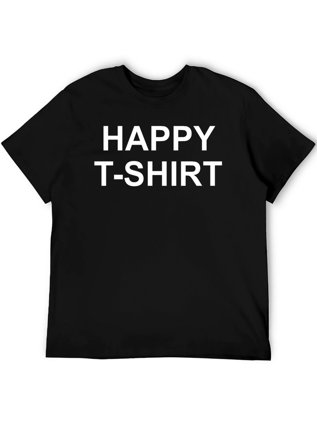 Happy T-Shirt: Mens Graphic Tee