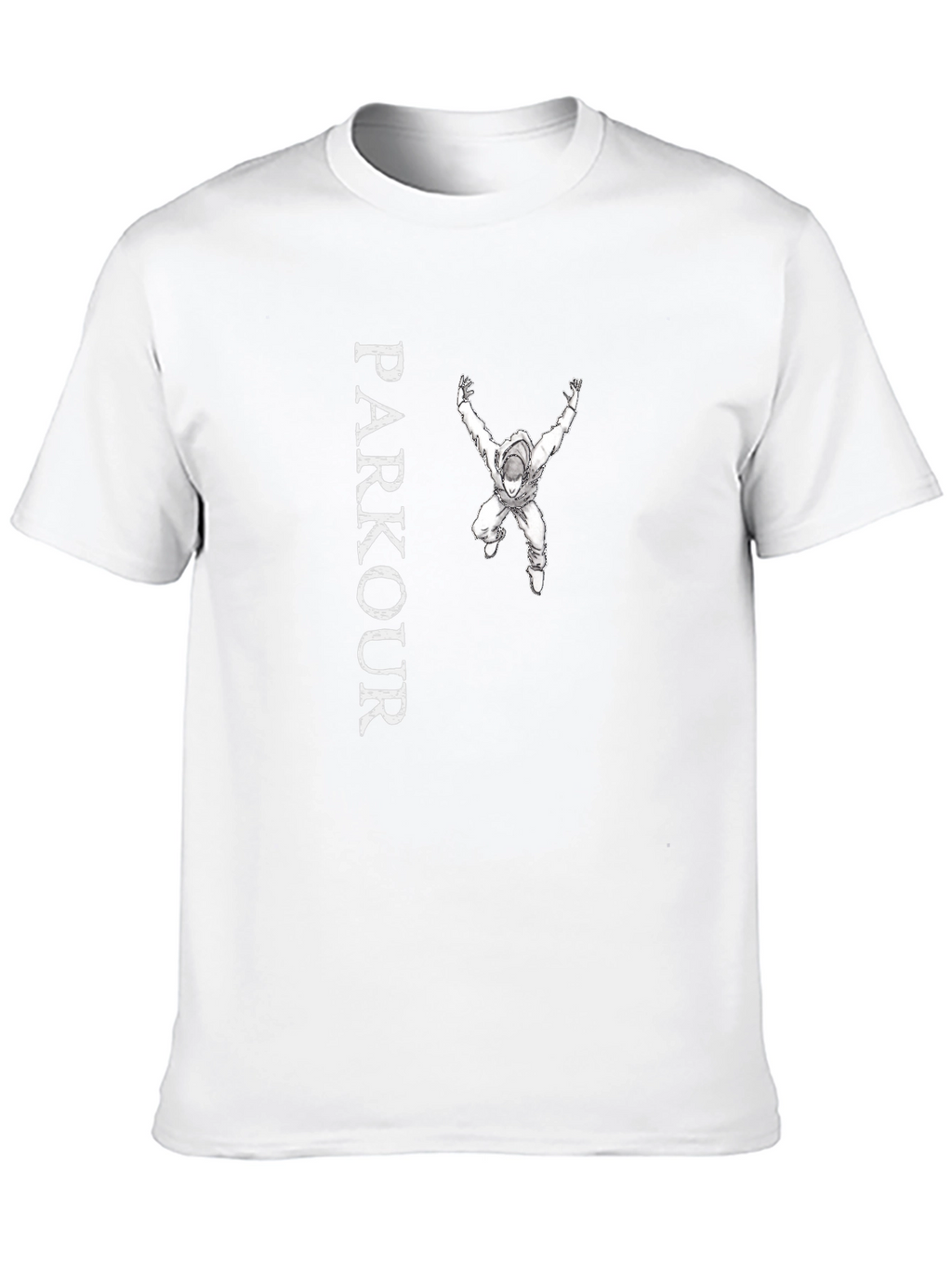 Parkour Graphic Tee - Black