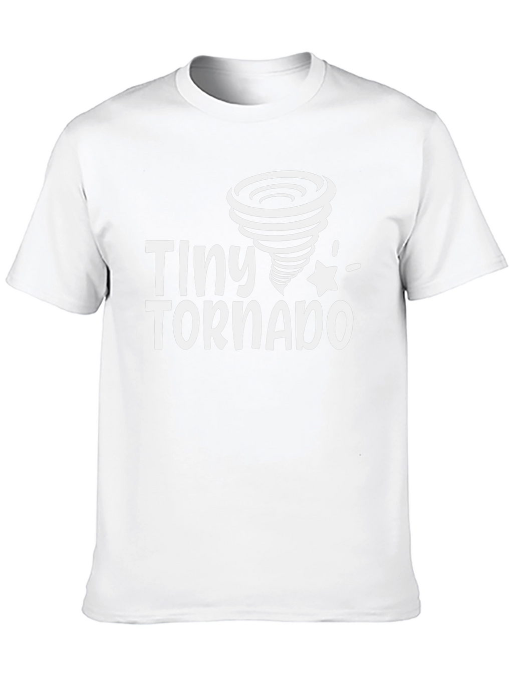 Tiny Tornado Black Graphic T-Shirt
