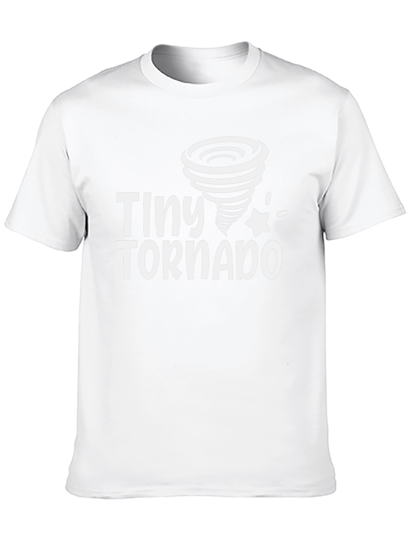 Tiny Tornado Black Graphic T-Shirt