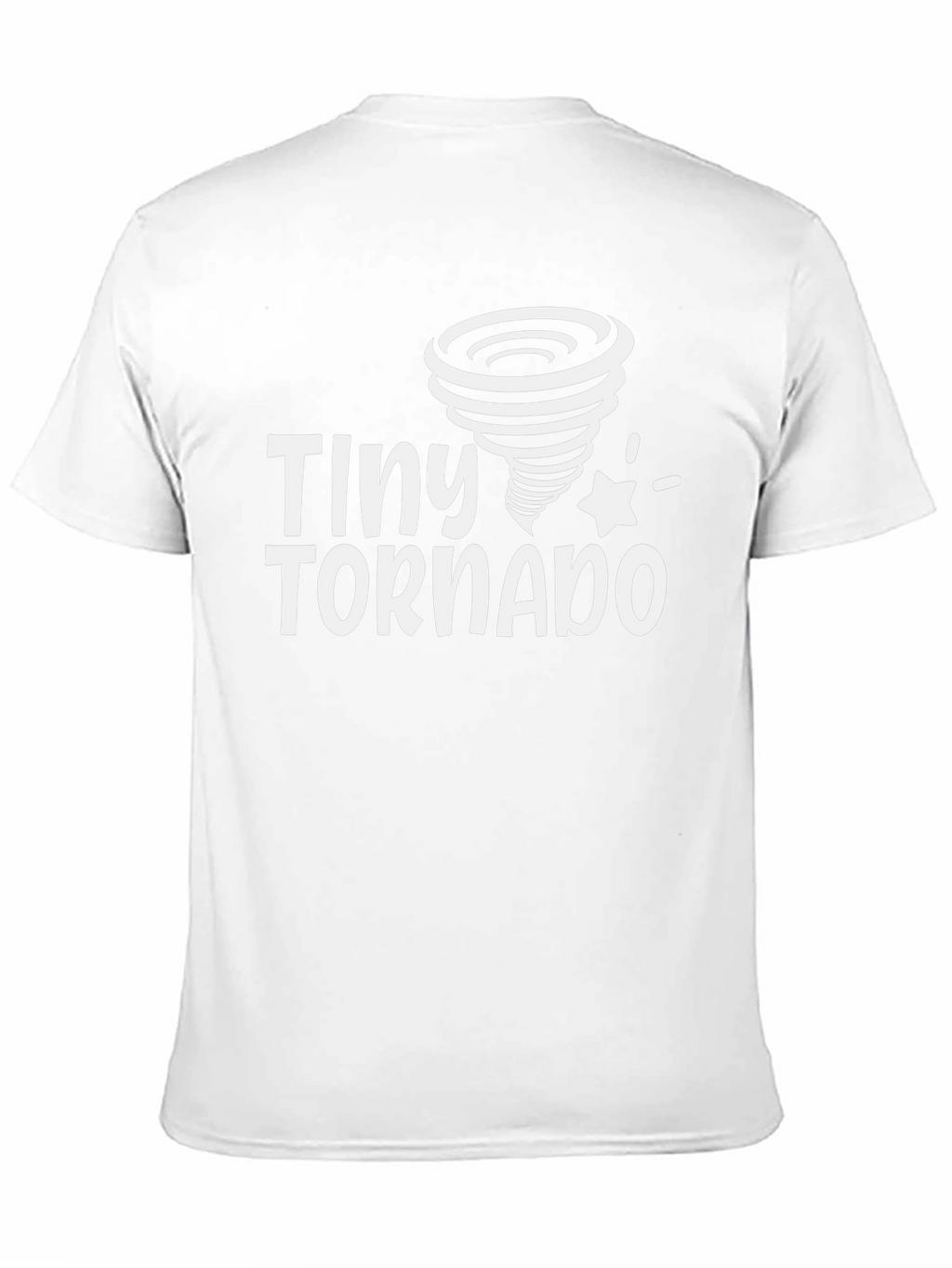 Tiny Tornado Black Graphic T-Shirt