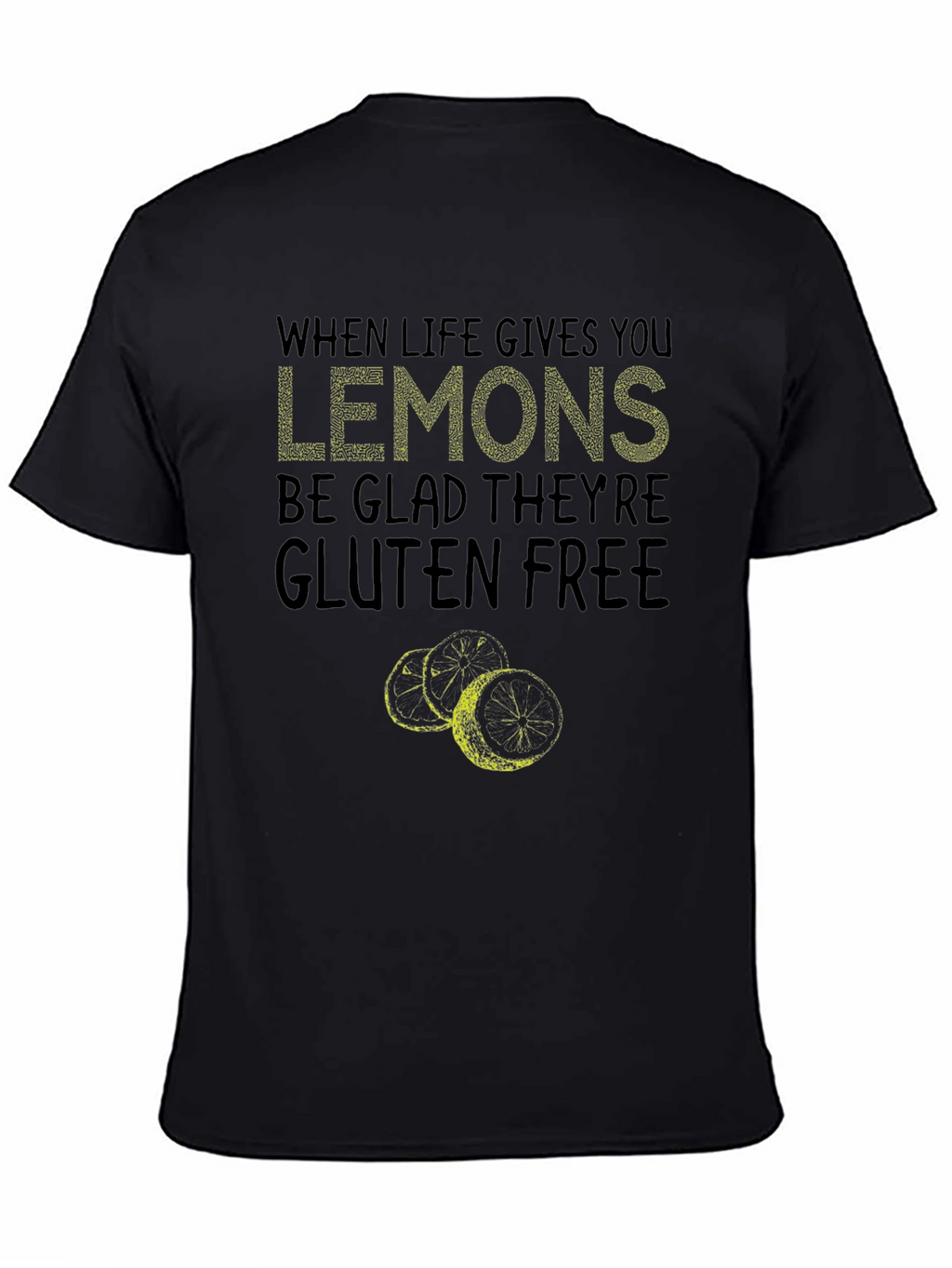 Lemons Gluten Free Graphic T-Shirt