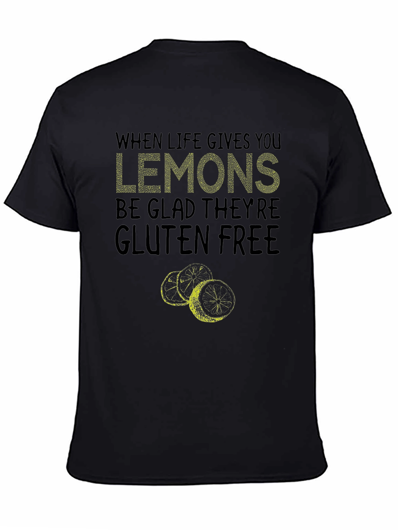 Lemons Gluten Free Graphic T-Shirt