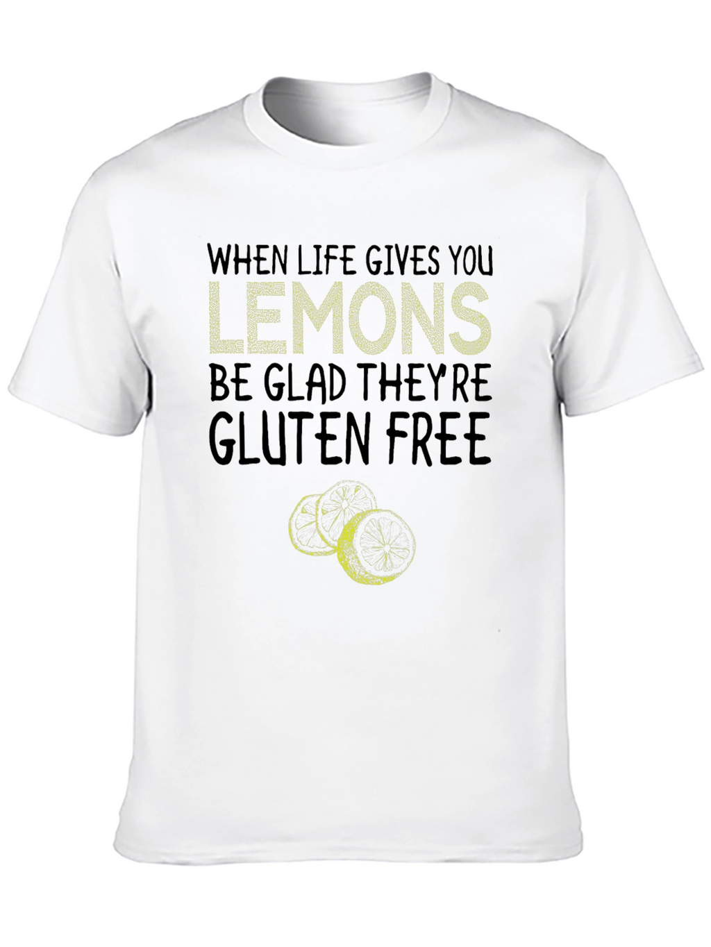 Lemons Gluten Free Graphic T-Shirt