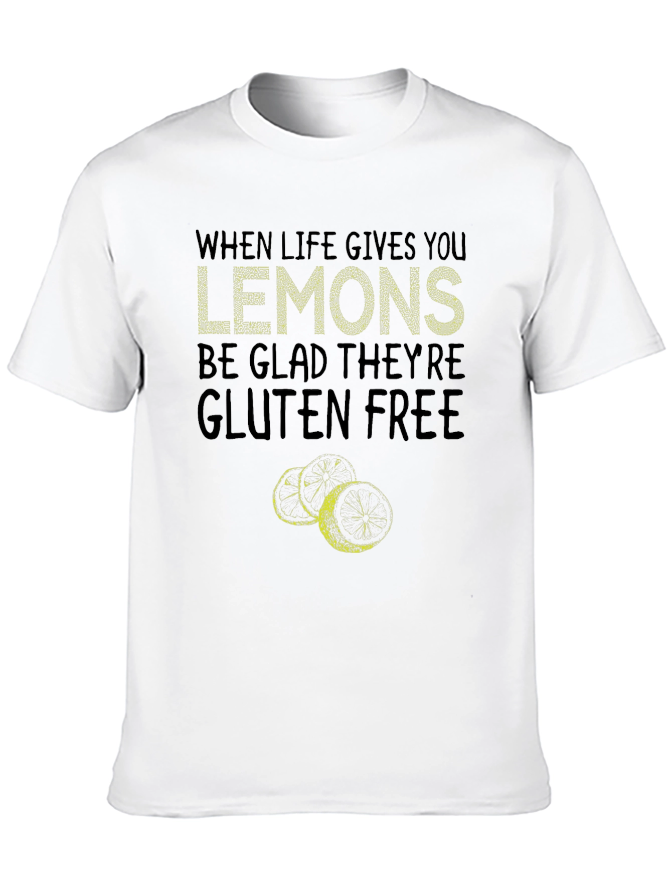 Lemons Gluten Free Graphic T-Shirt