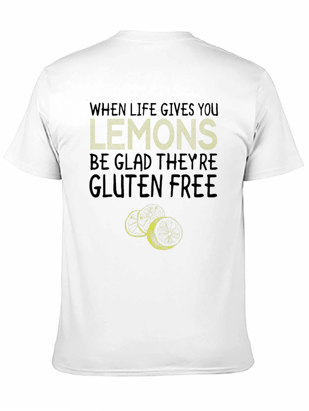 Lemons Gluten Free Graphic T-Shirt