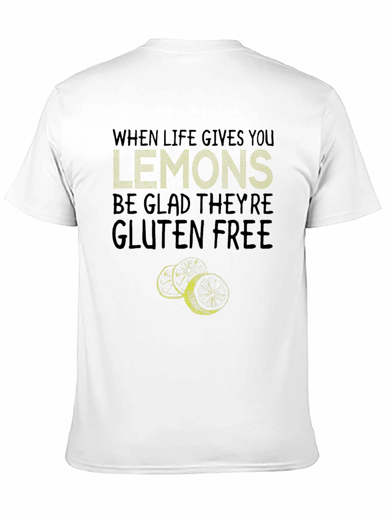 Lemons Gluten Free Graphic T-Shirt