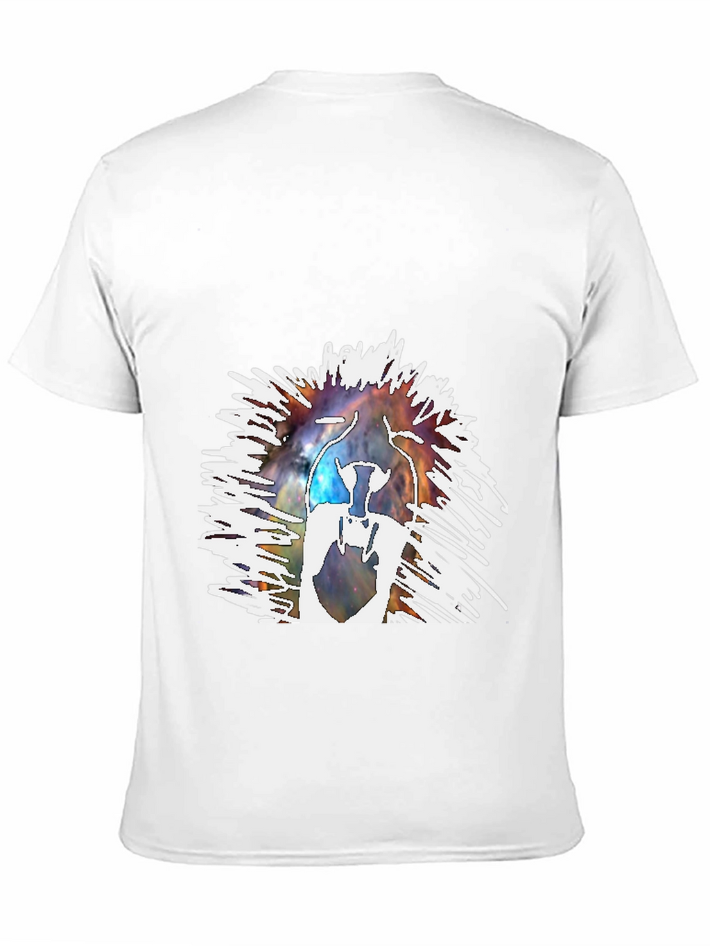 Galaxy Astronaut Graphic Tee - Mens Black T-Shirt