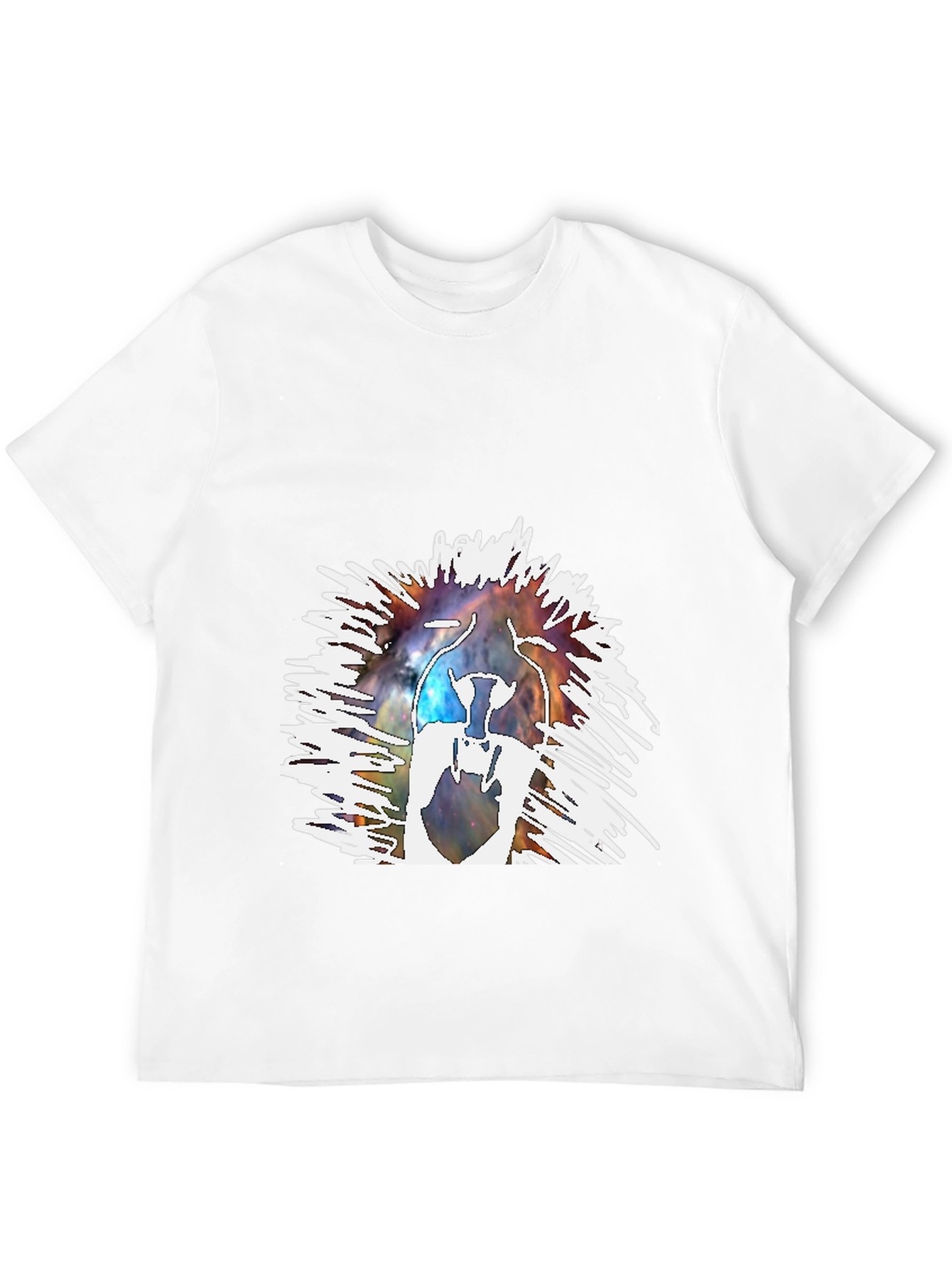 Galaxy Astronaut Graphic Tee - Mens Black T-Shirt