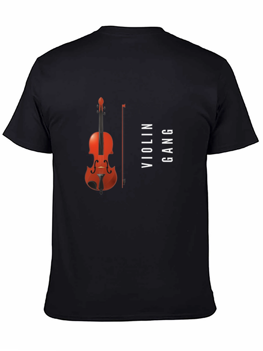 Violin Gang Black Graphic Tee