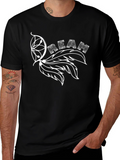 Dream Catcher Graphic T-Shirt - Stylish Black Tee