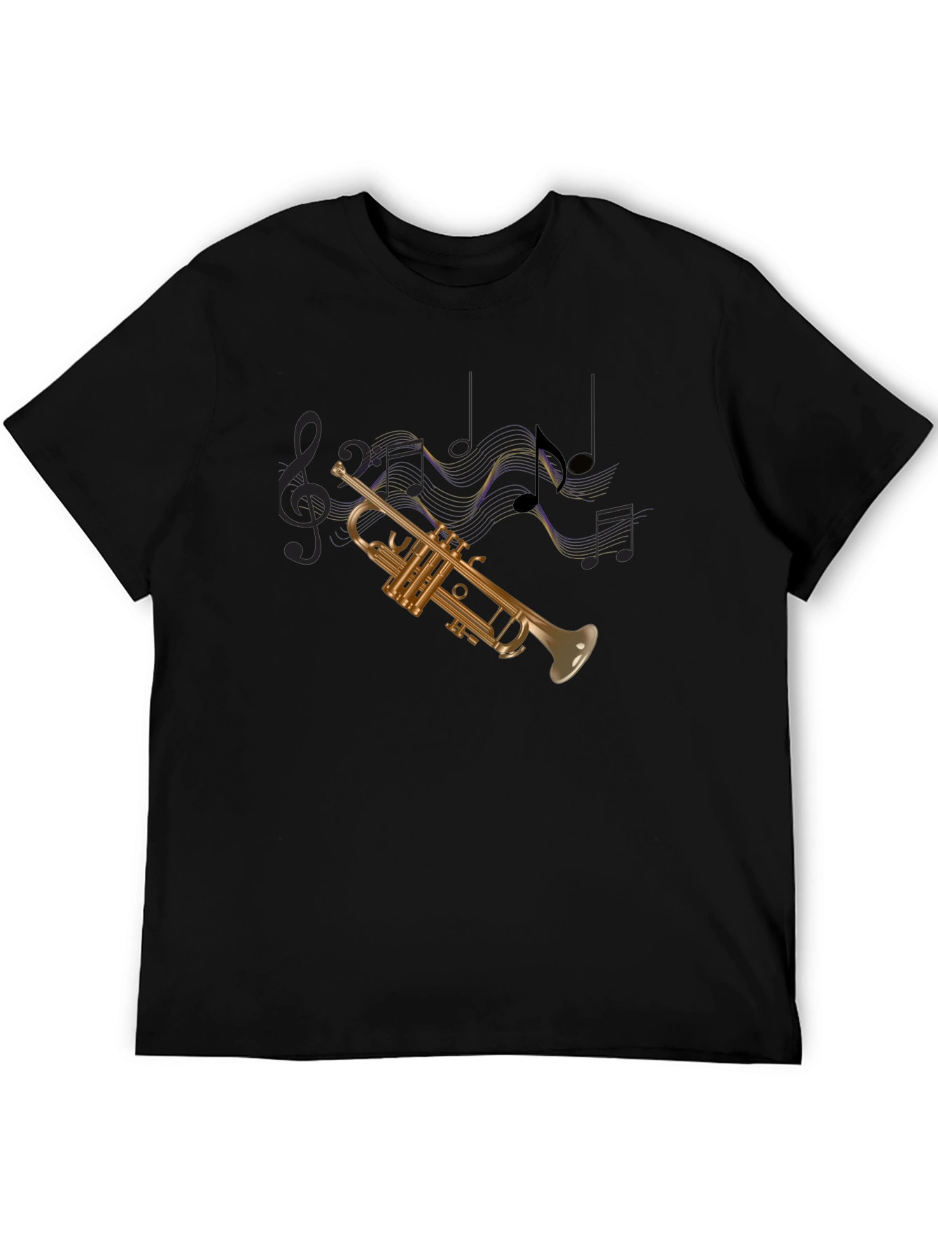 Trumpet Music Notes T-Shirt