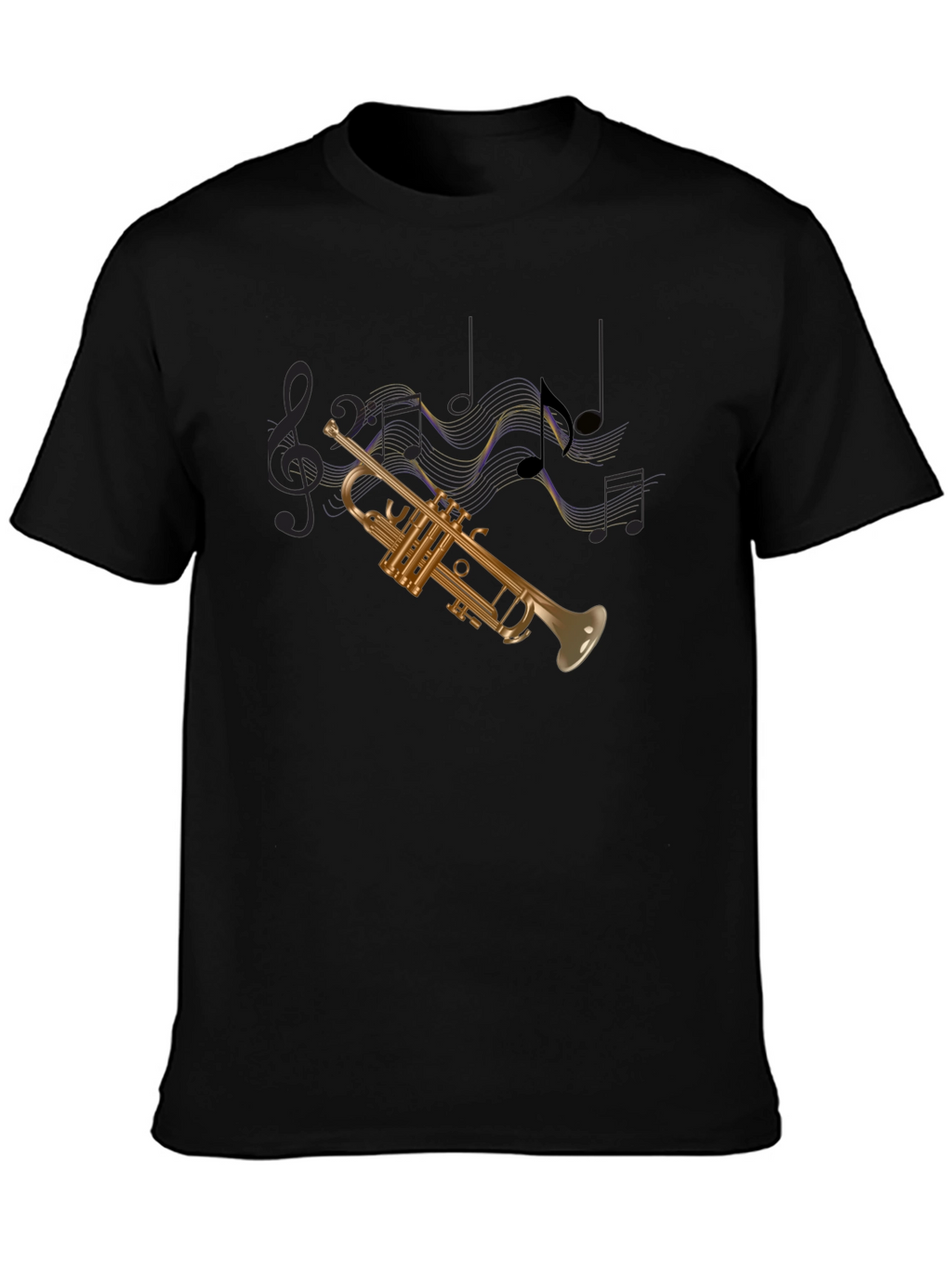Trumpet Music Notes T-Shirt