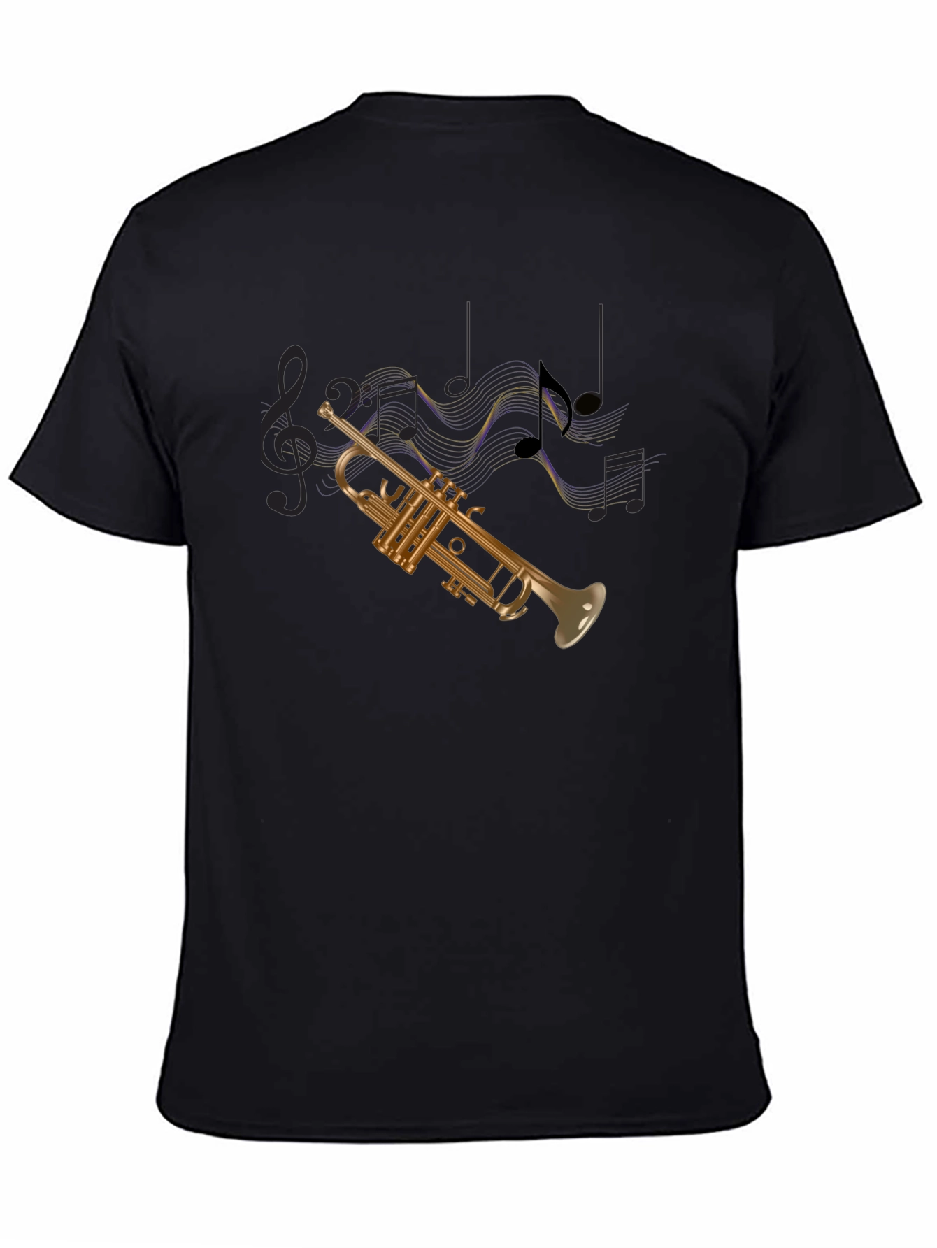 Trumpet Music Notes T-Shirt