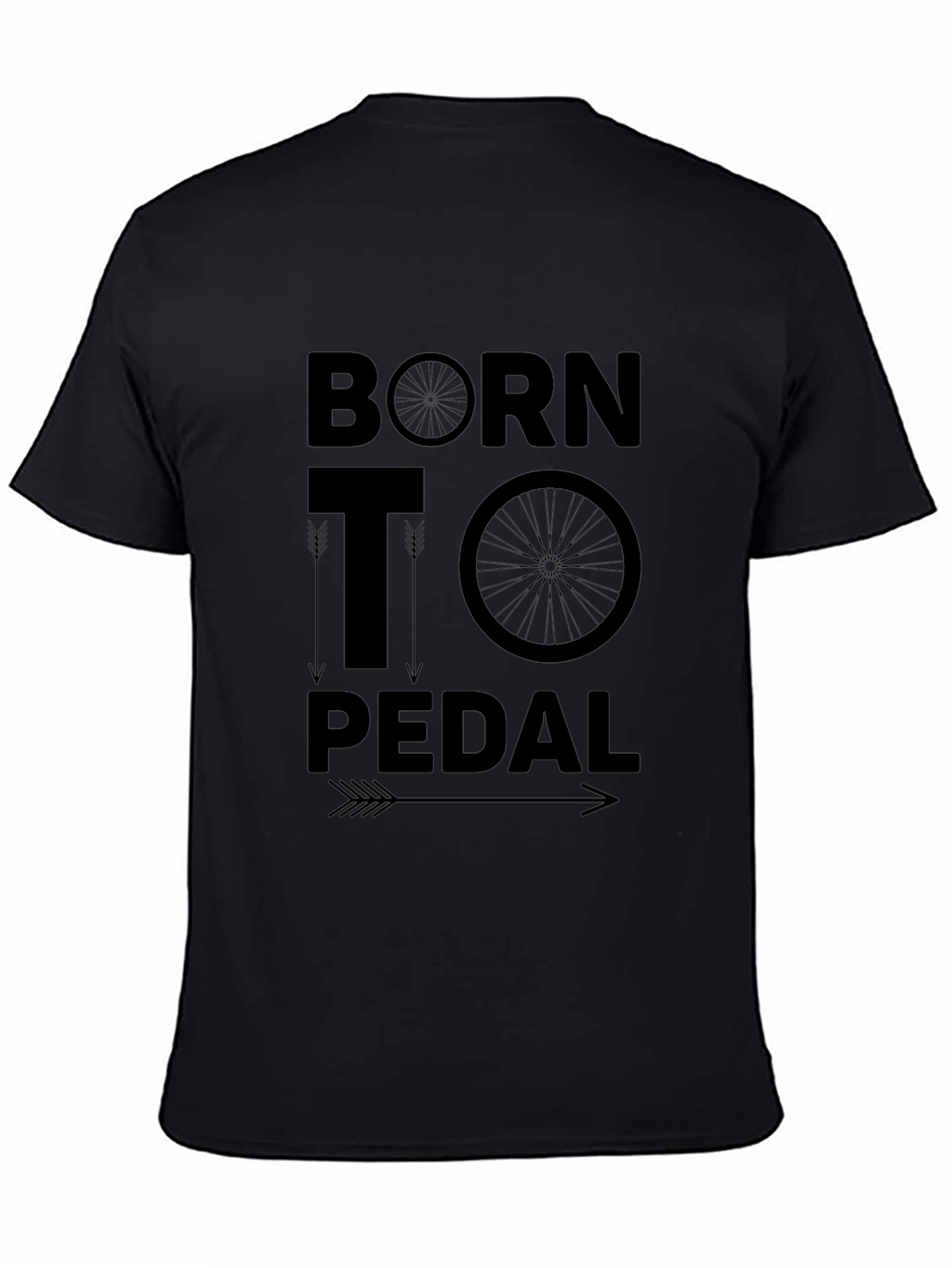 Born to Pedal T-Shirt Bicycle Design