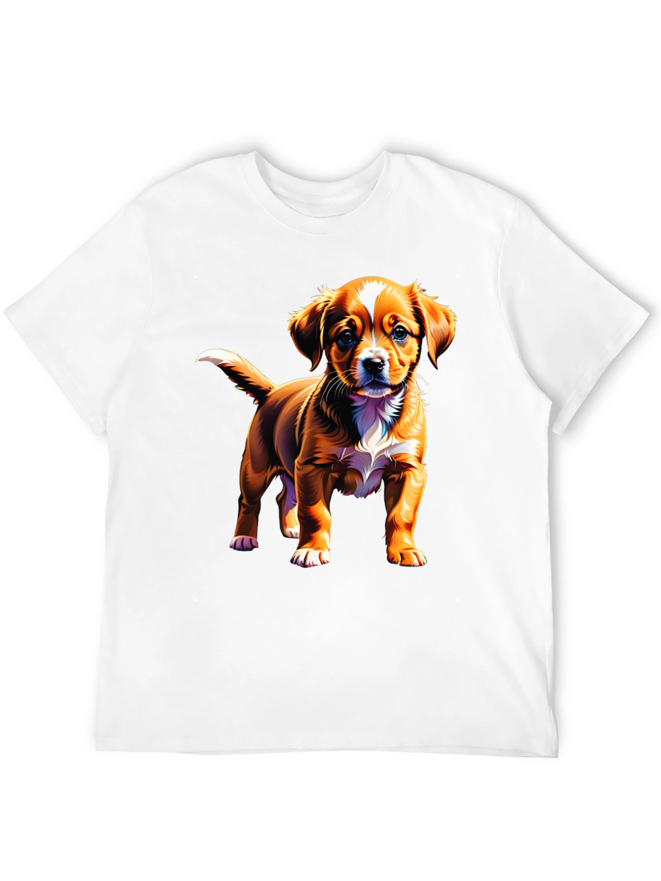 Dog Graphic T-Shirt: Cute Puppy Design