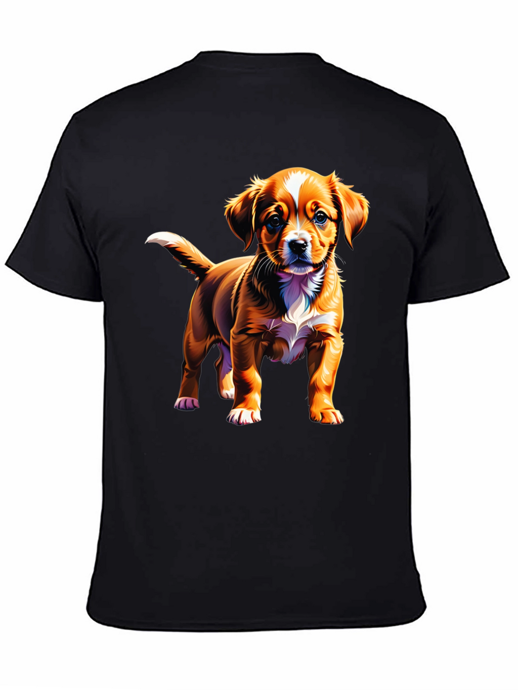 Dog Graphic T-Shirt: Cute Puppy Design