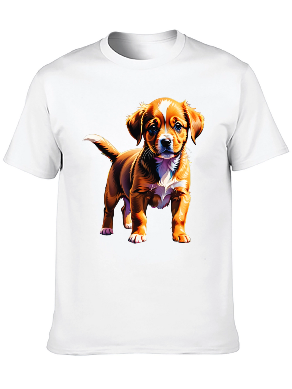 Dog Graphic T-Shirt: Cute Puppy Design
