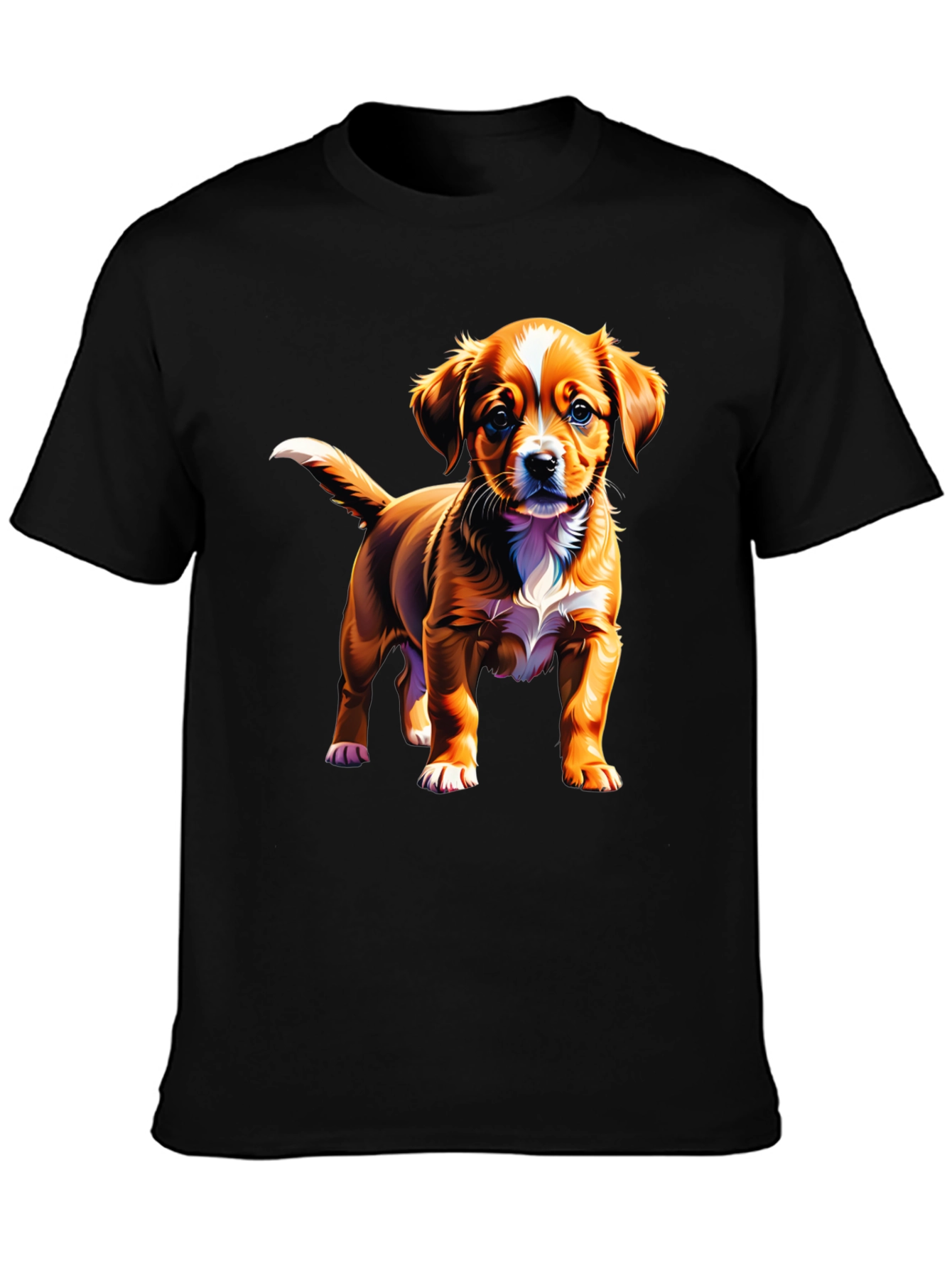 Dog Graphic T-Shirt: Cute Puppy Design