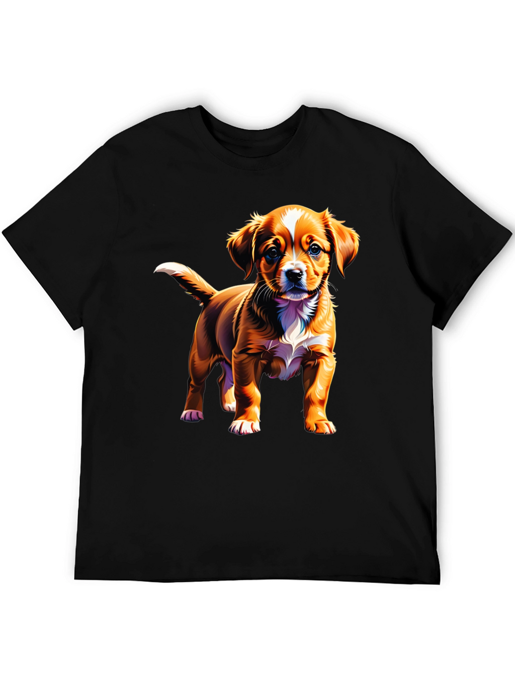 Dog Graphic T-Shirt: Cute Puppy Design