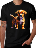 Dog Graphic T-Shirt: Cute Puppy Design