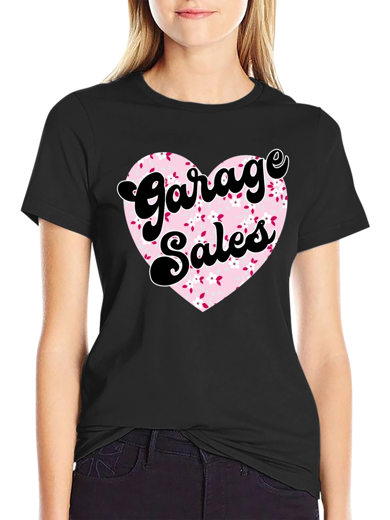 Garage Sales Heart T-Shirt