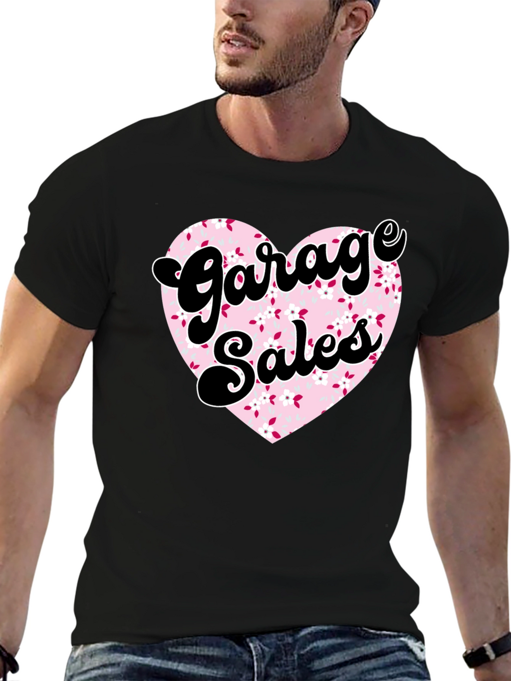 Garage Sales Heart T-Shirt