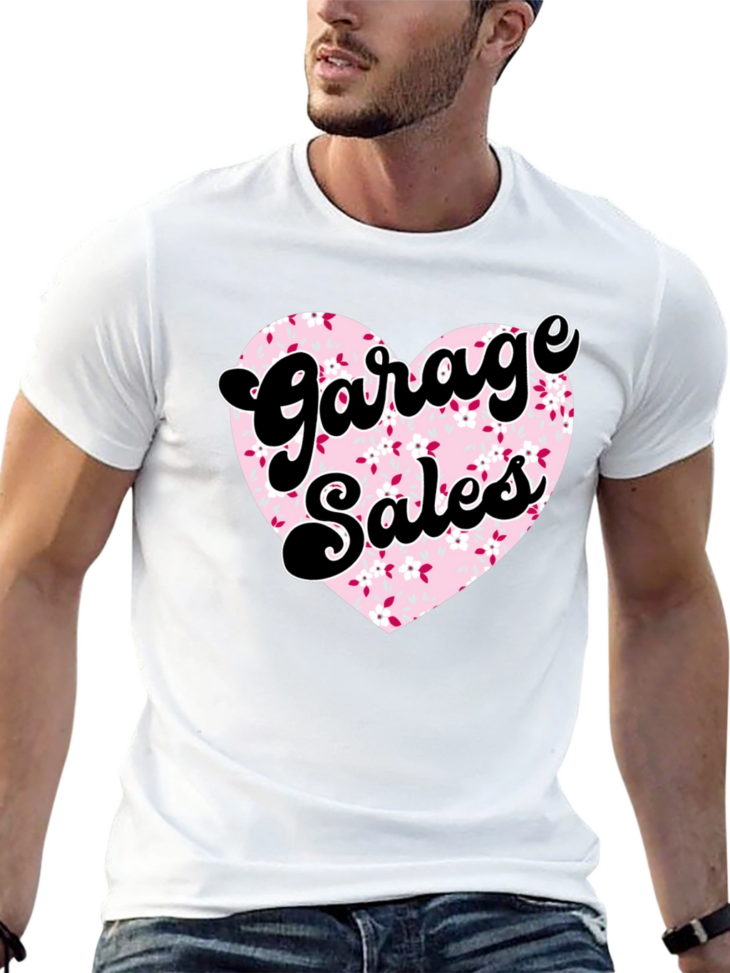 Garage Sales Heart T-Shirt