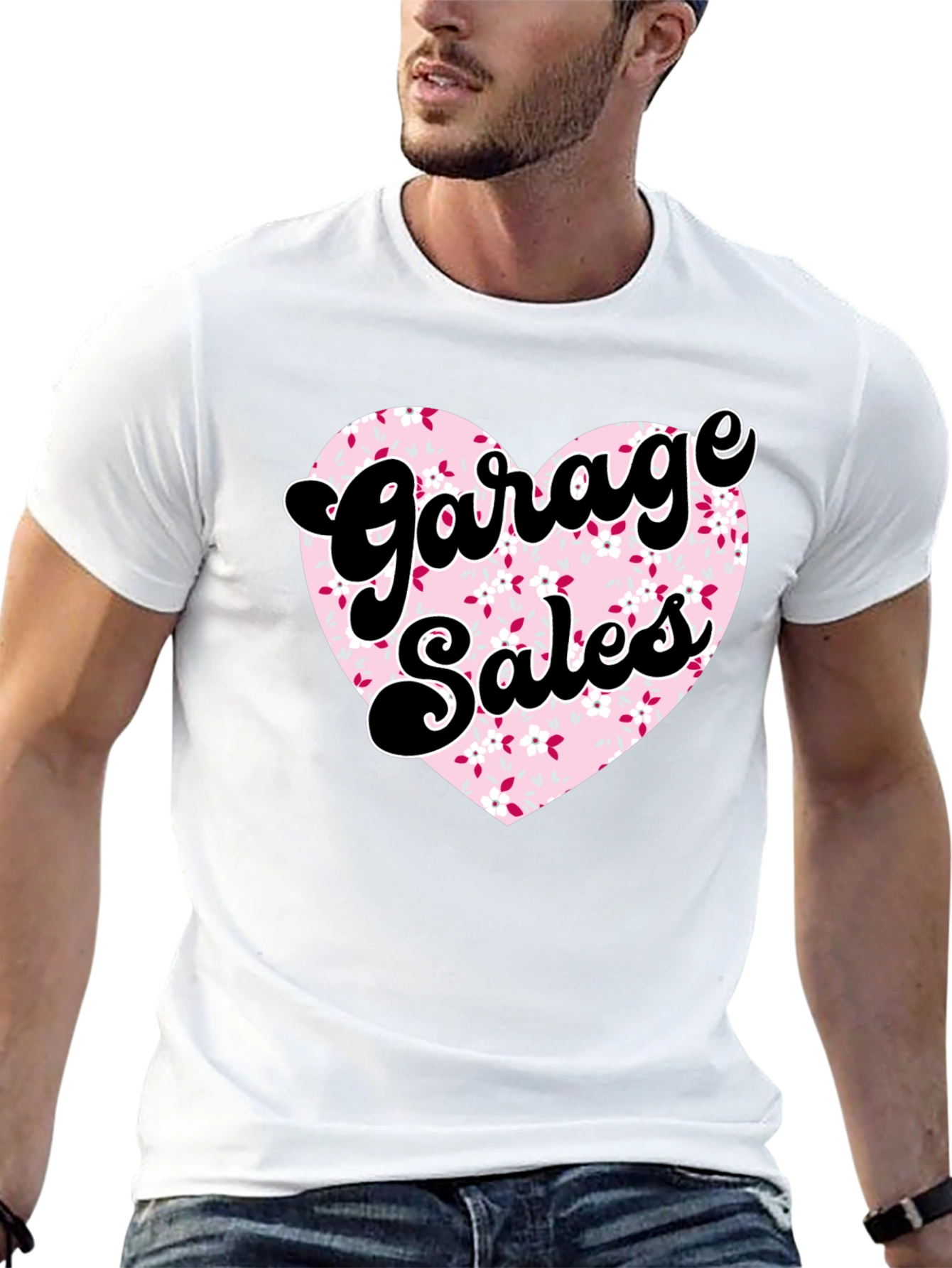 Garage Sales Heart T-Shirt