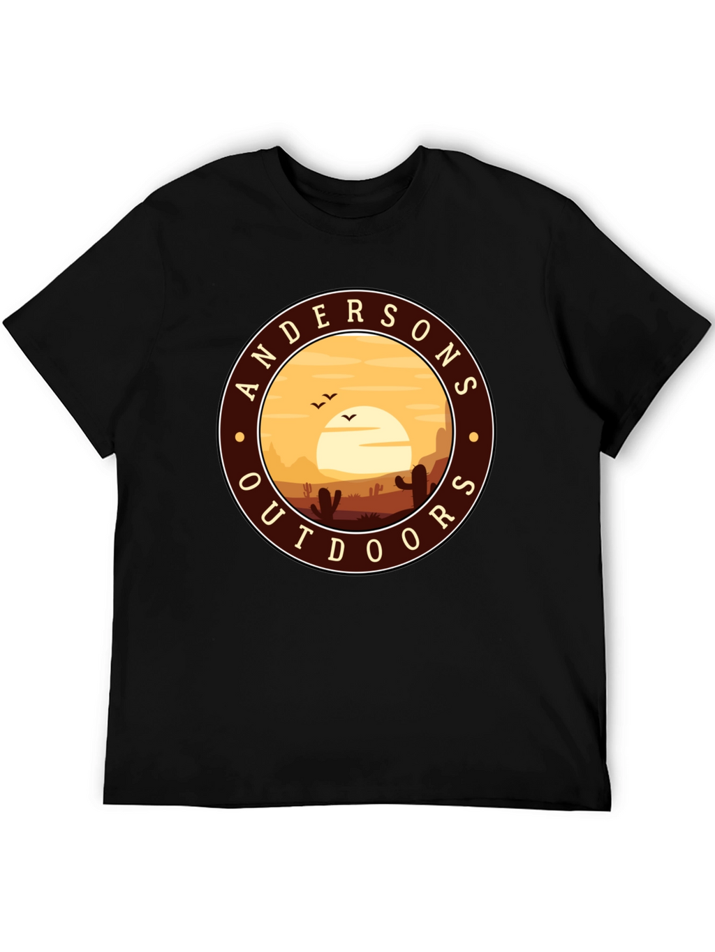 Andersons Outdoors Graphic Tee - Desert Sunset T-Shirt