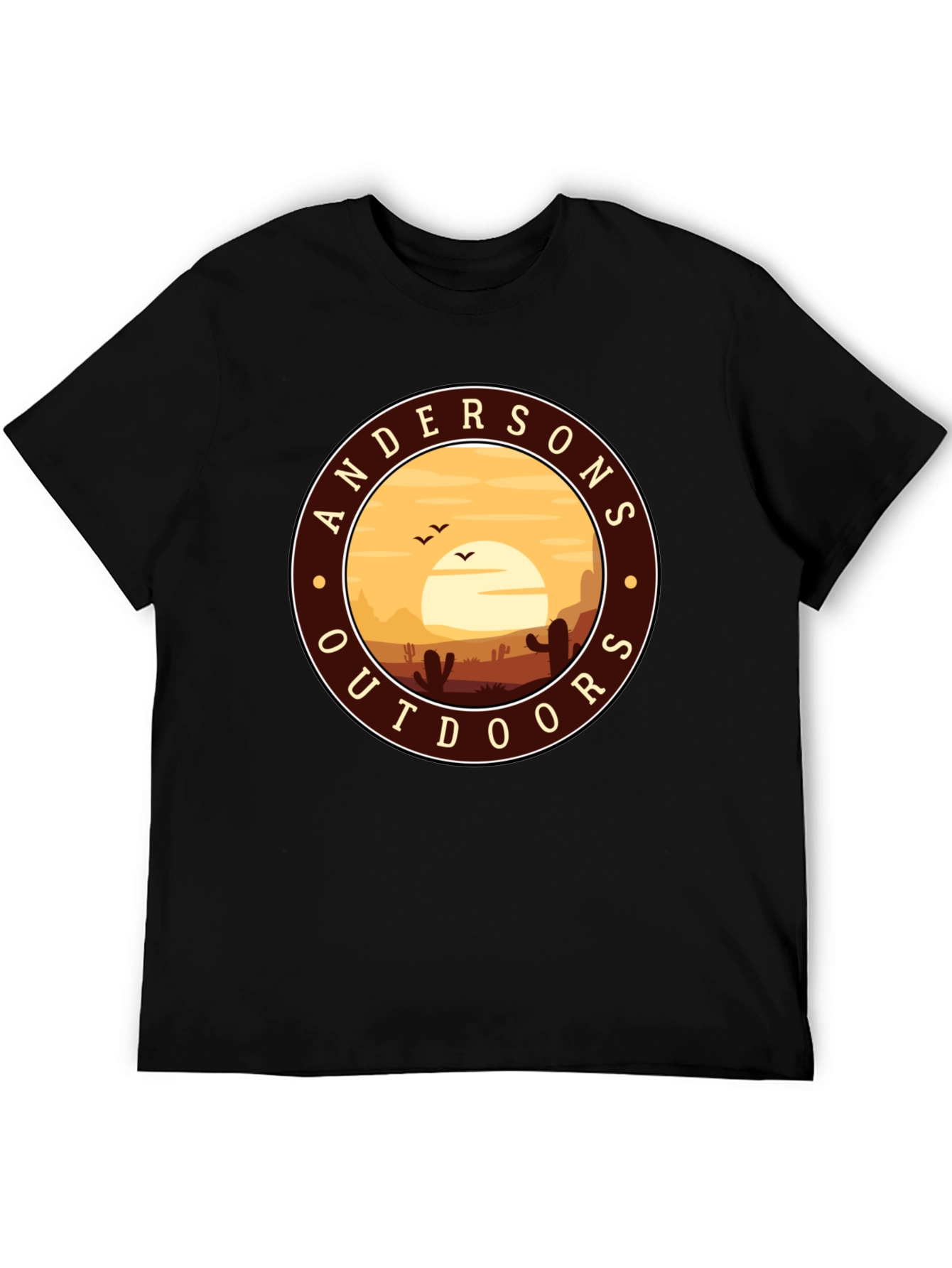 Andersons Outdoors Graphic Tee - Desert Sunset T-Shirt